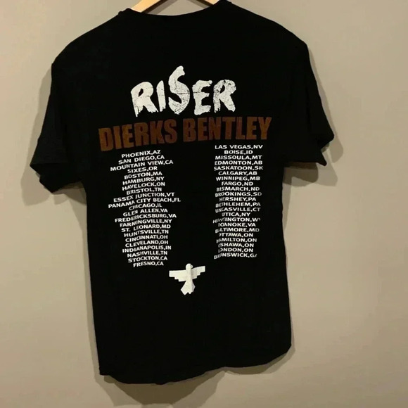 Dierks Bentley Riser Concert  T-Shirt - Picture 2 of 4